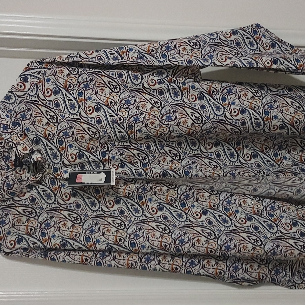 3xb multi color button down